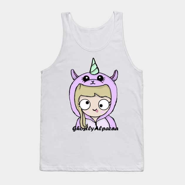 Alpaca Derp- With name Tank Top by Ghostly_Alpacaa